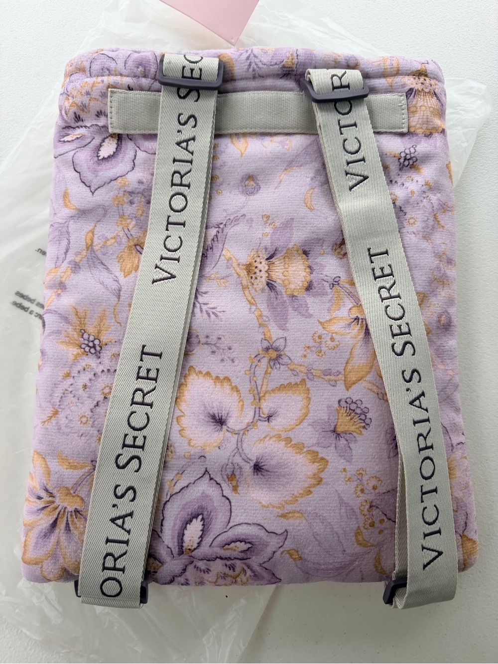Victoria’s Secret towel/backpack